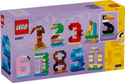 Galeria - zdjęcie nr. 3 - LEGO Iconic Urodzinowe cyferki 40807