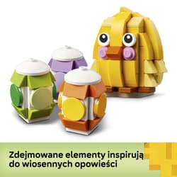 Galeria - zdjęcie nr. 4 - LEGO ICONIC WIELKANOCNY KOSZ Z PISANKAMI 40863