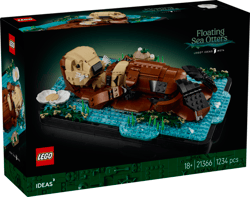 LEGO Ideas Pływające Wydry 21366