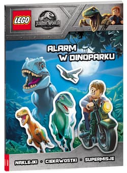 Lego Jurassic World Alarm W Dinoparku - Opracowanie Zbiorowe