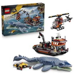 Galeria - zdjęcie nr. 3 - LEGO Jurassic World atak mozazaura na łódź 77983