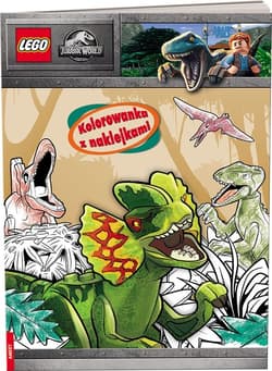 Lego Jurassic World Kolorowanka z naklejkami - Opracowanie Zbiorowe