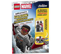 Lego Marvel Falcon droga do Kapitana Ameryki LNC-5701 - Opracowanie Zbiorowe