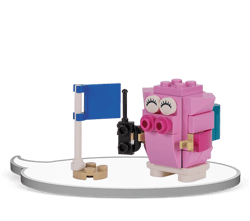 Galeria - zdjęcie nr. 2 - Lego Master Brand Zwierzaki Słodziaki Świnka MDP-6602