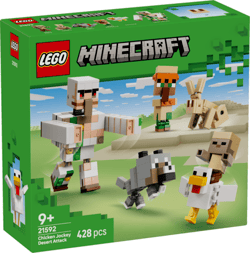 LEGO Minecraft Atak kurzego Jeźdźca na pustyni 21592