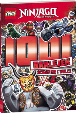 Lego Ninjago 1001 naklejek Ścigaj się i walcz! LTS-701 - Opracowanie Zbiorowe