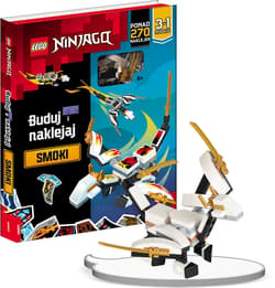 Lego Ninjago Buduj i naklejaj Smoki - Opracowanie Zbiorowe