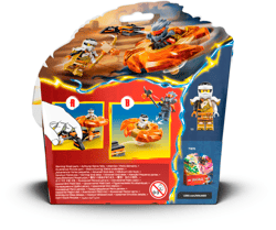 Galeria - zdjęcie nr. 4 - LEGO NINJAGO COLE KONTRA ZŁY COLE ZE SPINNEREM 71873