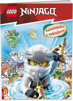 Lego Ninjago Kolorowanka z naklejkami - Opracowanie Zbiorowe