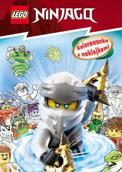 Lego Ninjago Kolorowanka z naklejkami - Opracowanie Zbiorowe