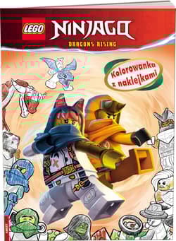 LEGO NINJAGO Kolorowanka z naklejkami