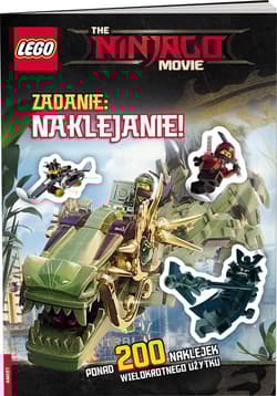 Lego Ninjago Movie Zadanie naklejanie LAS-9