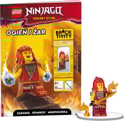 Lego ninjago. Ogień i żar LNC-6749 - Opracowanie Zbiorowe