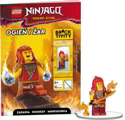 Lego ninjago. Ogień i żar LNC-6749 - Opracowanie Zbiorowe