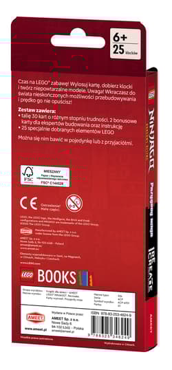 Galeria - zdjęcie nr. 2 - LEGO Ninjago. Recreate. Karty wyzwań. Przygody Ninja ACP-6701