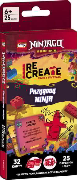 LEGO Ninjago. Recreate. Karty wyzwań. Przygody Ninja ACP-6701