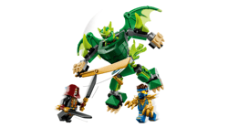 Galeria - zdjęcie nr. 3 - LEGO Ninjago Smoczy Mech Lloyda zestaw bitewny 71862