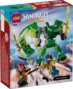 Galeria - zdjęcie nr. 2 - LEGO Ninjago Smoczy Mech Lloyda zestaw bitewny 71862
