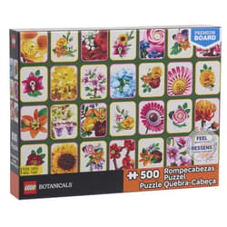 Lego Puzzle 500 Botanicals Quilt Collage