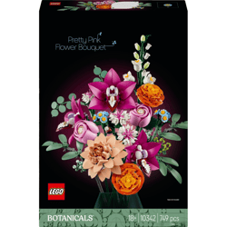 LEGO(R) BOTANICALS 10342 Piękny bukiet różowych kwia