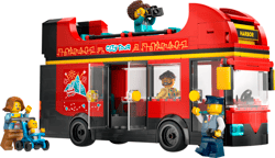 Galeria - zdjęcie nr. 2 - LEGO(R) CITY 60407 Autokar czerwony piętrowy