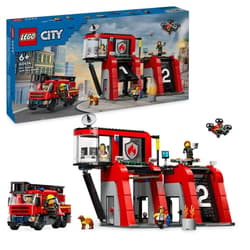 Galeria - zdjęcie nr. 2 - LEGO(R) CITY 60414 Remiza strażacka z wozem