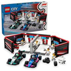 Galeria - zdjęcie nr. 2 - LEGO(R) CITY 60444 Garaż i bolidy Mercedes-AMG i Alp