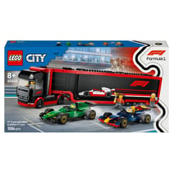 LEGO(R) CITY 60445 Ciężarówka z bolidami RB20 i AMR2