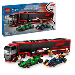 Galeria - zdjęcie nr. 2 - LEGO(R) CITY 60445 Ciężarówka z bolidami RB20 i AMR2