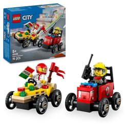 Galeria - zdjęcie nr. 2 - LEGO(R) CITY 60458 Zestaw wyścigówek: pizza kontra