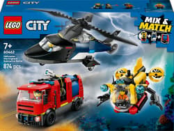 LEGO(R) CITY 60462 Zestaw z helikopterem, wozem ...
