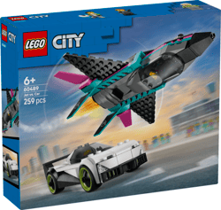 LEGO(R) CITY 60489 Odrzutowiec kontra samochód