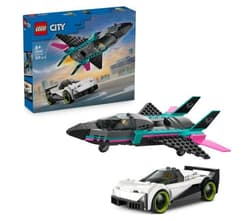 LEGO(R) CITY 60489 Odrzutowiec kontra samochód