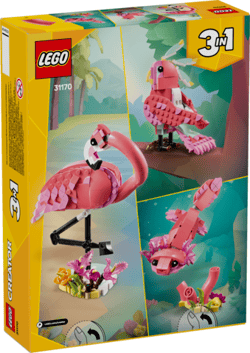 Galeria - zdjęcie nr. 5 - LEGO(R) CREATOR 31170 Dzikie zwierzęta: róż flaming