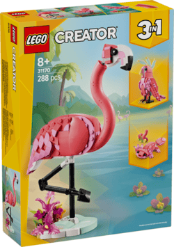 LEGO(R) CREATOR 31170 Dzikie zwierzęta: róż flaming