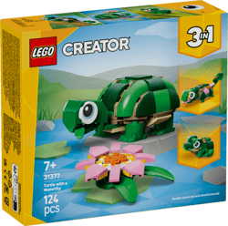 LEGO(R) CREATOR 31377 Żółw i kwiat lilii wodnej