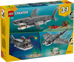 Galeria - zdjęcie nr. 4 - LEGO(R) CREATOR 31381 Groźny rekin i skrzynia...