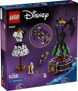 Galeria - zdjęcie nr. 3 - LEGO(R) DISNEY CLASSIC 43262 Suknie Diaboliny i Crue