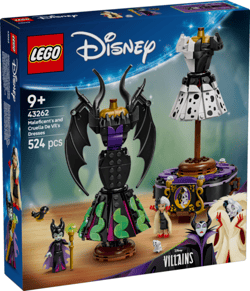 LEGO(R) DISNEY CLASSIC 43262 Suknie Diaboliny i Crue