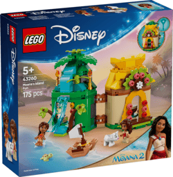 LEGO(R) DISNEY PRINCESS 43260 Zabawy Vaiany na wyspi