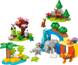 Galeria - zdjęcie nr. 5 - LEGO(R) DUPLO 10446 Rodziny dzikich zwierząt 3w1