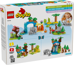 Galeria - zdjęcie nr. 3 - LEGO(R) DUPLO 10446 Rodziny dzikich zwierząt 3w1