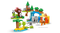 Galeria - zdjęcie nr. 2 - LEGO(R) DUPLO 10446 Rodziny dzikich zwierząt 3w1