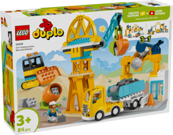 LEGO(R) DUPLO 10476 Plac budowy z pojazdami 3w1