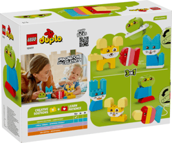 Galeria - zdjęcie nr. 4 - LEGO(R) DUPLO 10477 Kreatywne zwierzaki 3w1