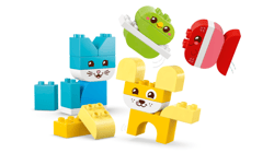 Galeria - zdjęcie nr. 3 - LEGO(R) DUPLO 10477 Kreatywne zwierzaki 3w1