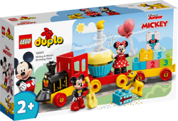 LEGO(R) DUPLO Urodzinowy pociąg myszek Miki i Minnie