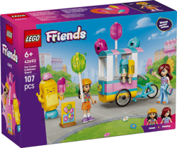 LEGO(R) FRIENDS 42692 Stoisko z lodami i balonami