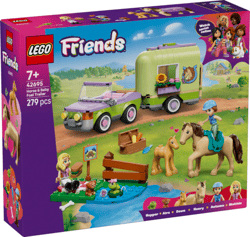 LEGO(R) FRIENDS 42695 Przyczepa z koniem...