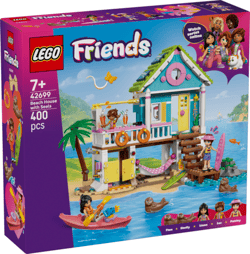 LEGO(R) FRIENDS 42699 Domek na plaży z fokami